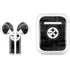 NFL Pittsburgh Steelers Black & White Apple AirPods Skin