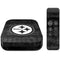 NFL Pittsburgh Steelers Black & White Apple TV Skin