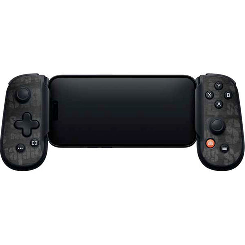 NFL Pittsburgh Steelers Black & White Backbone One for iPhone Game Controller Skin