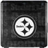 NFL Pittsburgh Steelers Black & White Cooler Master MasterBox Q300L Mini Tower Skin
