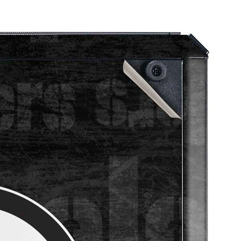 NFL Pittsburgh Steelers Black & White Cooler Master MasterBox Q300L Mini Tower Skin