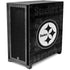 NFL Pittsburgh Steelers Black & White Corsair 4000D Tempered Glass Mid-Tower ATX Case Skin