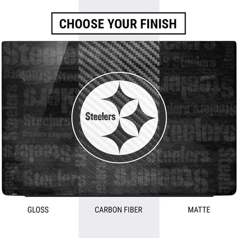 NFL Pittsburgh Steelers Black & White Dell Vostro Skin