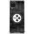 NFL Pittsburgh Steelers Black & White Galaxy A12 Clear Case
