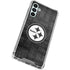 NFL Pittsburgh Steelers Black & White Galaxy A13 5G Clear Case