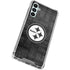 NFL Pittsburgh Steelers Black & White Galaxy A14 5G Clear Case