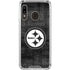 NFL Pittsburgh Steelers Black & White Galaxy A30 Clear Case