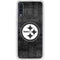 NFL Pittsburgh Steelers Black & White Galaxy A50 Clear Case