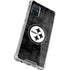NFL Pittsburgh Steelers Black & White Galaxy A71 5G Clear Case