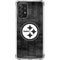 NFL Pittsburgh Steelers Black & White Galaxy A72 5G Clear Case