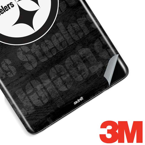 NFL Pittsburgh Steelers Black & White Galaxy Note 8 Skin