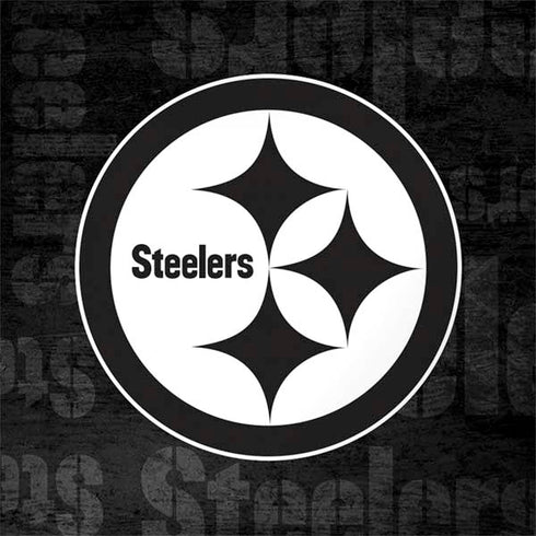 NFL Pittsburgh Steelers Black & White Galaxy Note 8 Skin