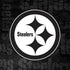 NFL Pittsburgh Steelers Black & White Galaxy Note 8 Skin