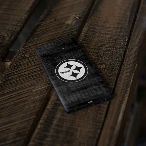 NFL Pittsburgh Steelers Black & White Galaxy Note 9 Skin