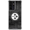 NFL Pittsburgh Steelers Black & White Galaxy S21 Ultra 5G Clear Case