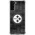 NFL Pittsburgh Steelers Black & White Galaxy S22 Plus Clear Case