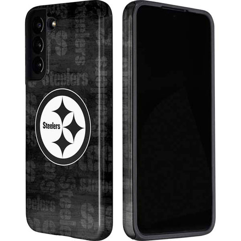 NFL Pittsburgh Steelers Black & White Galaxy S22 Pro Case