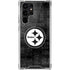 NFL Pittsburgh Steelers Black & White Galaxy S22 Ultra Clear Case