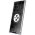 NFL Pittsburgh Steelers Black & White Galaxy S22 Ultra Clear Case
