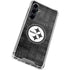 NFL Pittsburgh Steelers Black & White Galaxy S23 FE Clear Case