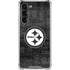 NFL Pittsburgh Steelers Black & White Galaxy S23 Plus Clear Case