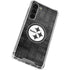 NFL Pittsburgh Steelers Black & White Galaxy S23 Plus Clear Case