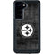 NFL Pittsburgh Steelers Black & White Galaxy S23 Plus Waterproof Case