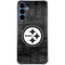 NFL Pittsburgh Steelers Black & White Galaxy S24 Clear Case