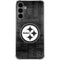NFL Pittsburgh Steelers Black & White Galaxy S24 Plus Clear Case