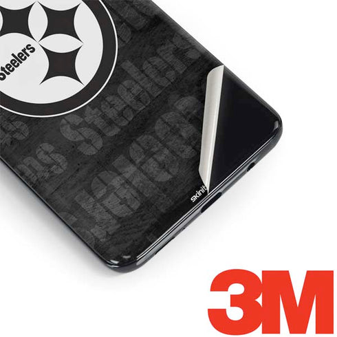 NFL Pittsburgh Steelers Black & White Galaxy S9 Plus Skin