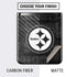 NFL Pittsburgh Steelers Black & White Galaxy Z Flip Skin