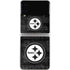 NFL Pittsburgh Steelers Black & White Galaxy Z Flip4 5G Skin