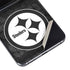 NFL Pittsburgh Steelers Black & White Galaxy Z Flip5 5G Skin