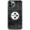 NFL Pittsburgh Steelers Black & White iPhone 11 Pro Max Clear Case