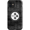 NFL Pittsburgh Steelers Black & White iPhone 12 Impact Case