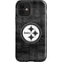 NFL Pittsburgh Steelers Black & White iPhone 12 Impact Case