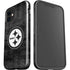 NFL Pittsburgh Steelers Black & White iPhone 12 Impact Case