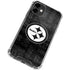 NFL Pittsburgh Steelers Black & White iPhone 12 Mini Clear Case