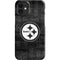 NFL Pittsburgh Steelers Black & White iPhone 12 Mini Lite Case