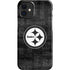 NFL Pittsburgh Steelers Black & White iPhone 12 Mini Lite Case