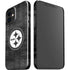 NFL Pittsburgh Steelers Black & White iPhone 12 Mini Lite Case