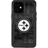 NFL Pittsburgh Steelers Black & White iPhone 12 Mini Waterproof Case