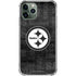 NFL Pittsburgh Steelers Black & White iPhone 12 Pro Clear Case