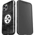 NFL Pittsburgh Steelers Black & White iPhone 12 Pro Max Impact Case