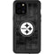 NFL Pittsburgh Steelers Black & White iPhone 12 Pro Max Waterproof Case