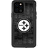 NFL Pittsburgh Steelers Black & White iPhone 12 Pro Waterproof Case