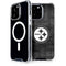 NFL Pittsburgh Steelers Black & White iPhone 13 Pro Max MagSafe Case