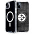 NFL Pittsburgh Steelers Black & White iPhone 15 MagSafe Case