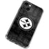 NFL Pittsburgh Steelers Black & White iPhone 15 Plus Clear Case