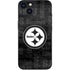 NFL Pittsburgh Steelers Black & White iPhone 15 Plus Skin